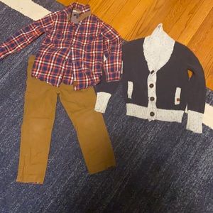 Ted baker boys set size 5 hardly worn incredible quality